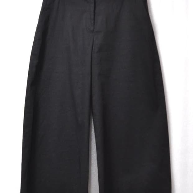 띠어리/여성8부린넨혼방와이드팬츠(허리24~25)