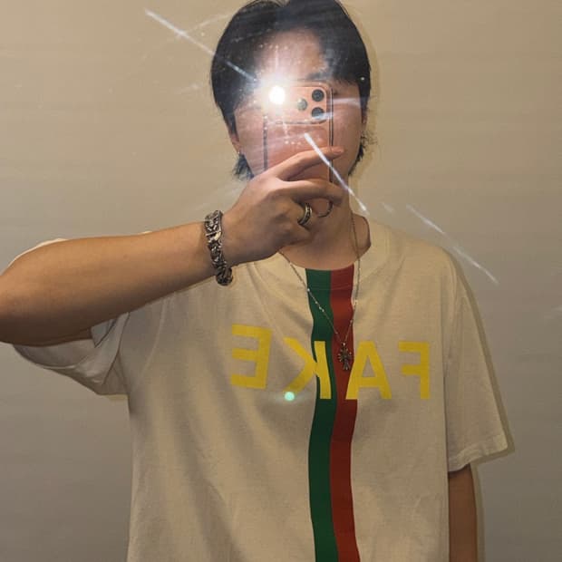 구찌 fake/not 티셔츠