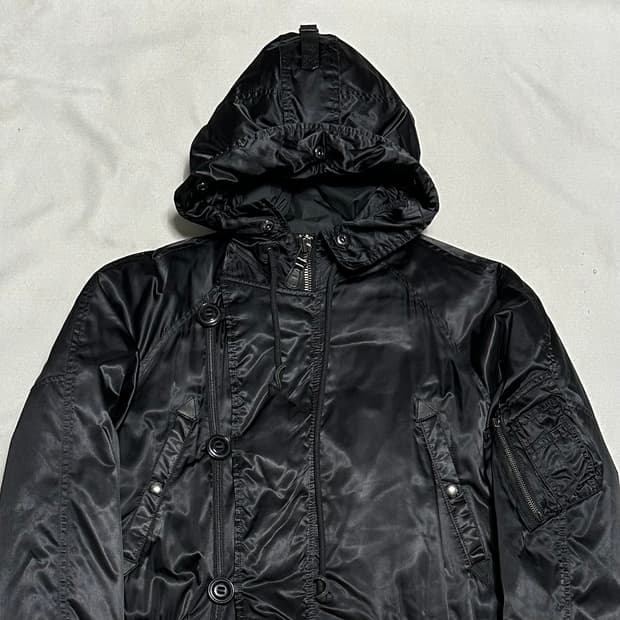 S 폴로랄프로렌 N3B 다운 콜드 블랙 파카 