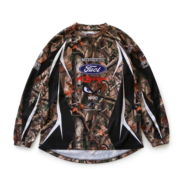 [FUCT] 카모 모토 크로스 져지 (XL)