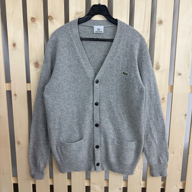 (M) 라코스테 니트 가디건 그레이
