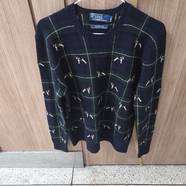 폴로 랄프로렌 헌팅독 니트