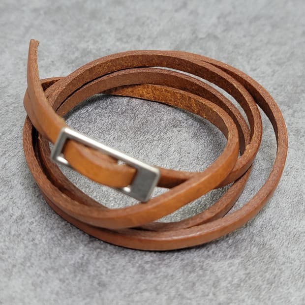 vintage leather bracelet 