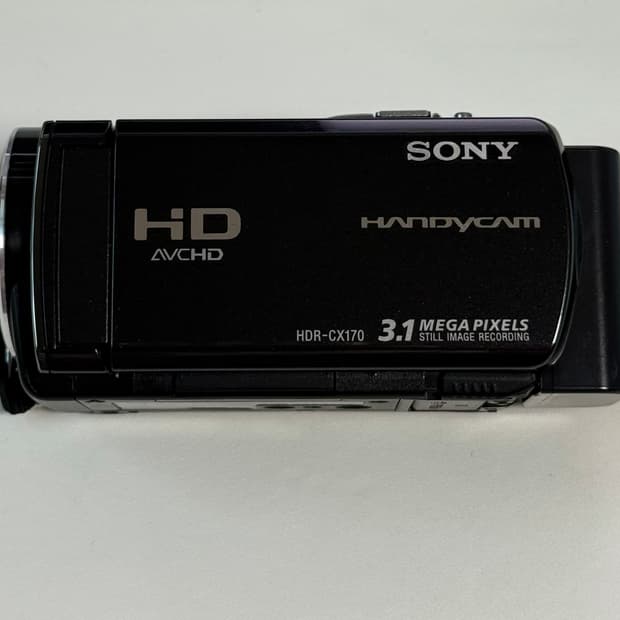 (풀박스) 미사용품? 소니 sony HDR-CX170 캠코더
