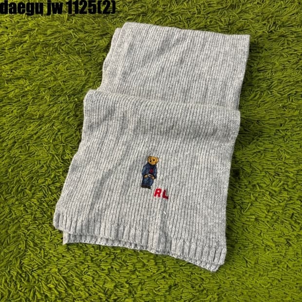 폴로 신형 폴로 베어 니트 머플러