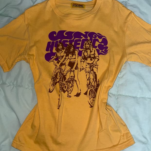 히스테릭 글래머 히스걸 반팔 티셔츠