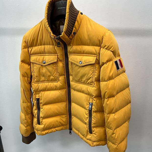 95) 몽클레어 머스타드 다운패딩 