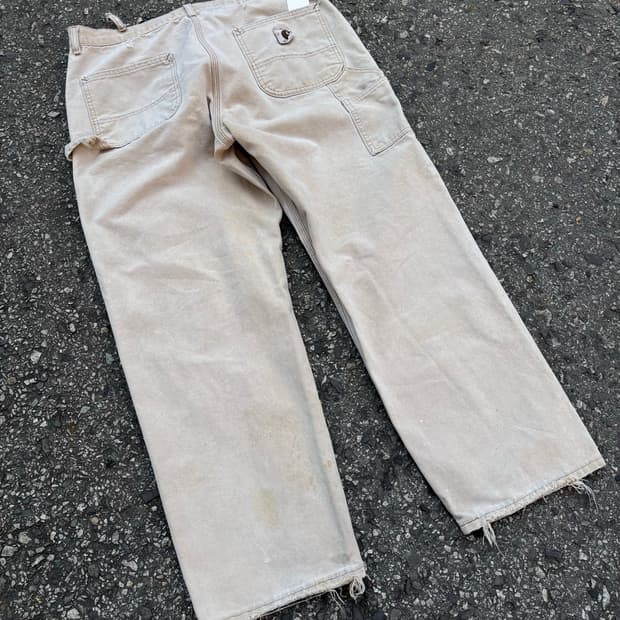 90s 칼하트 하드페이드 싱글니팬츠