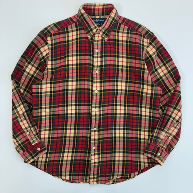 Polo  폴로 랄프로렌 체크 타탄 셔츠 