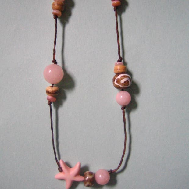 pink-sunset star necklace 민트 선셋 스타 목걸이