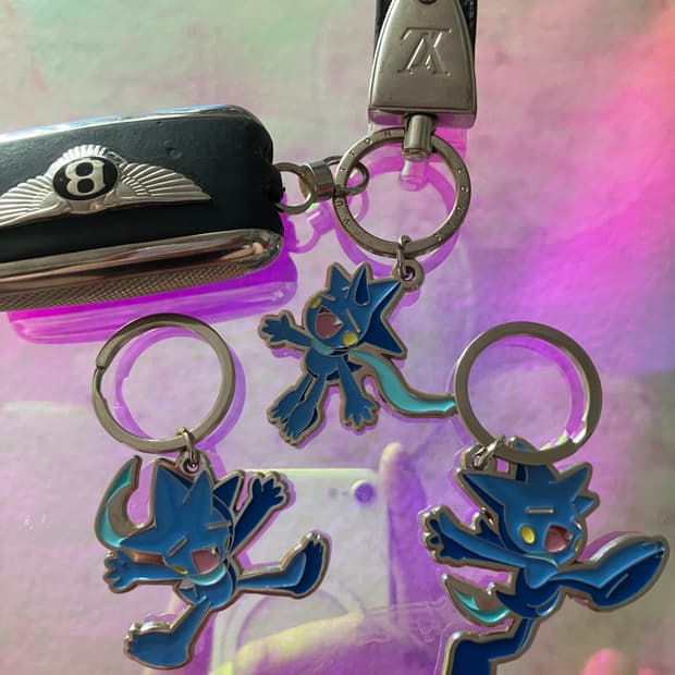 염따 살아숨셔4 굿즈 숨샤 키링 열쇠고리 3종 미개봉