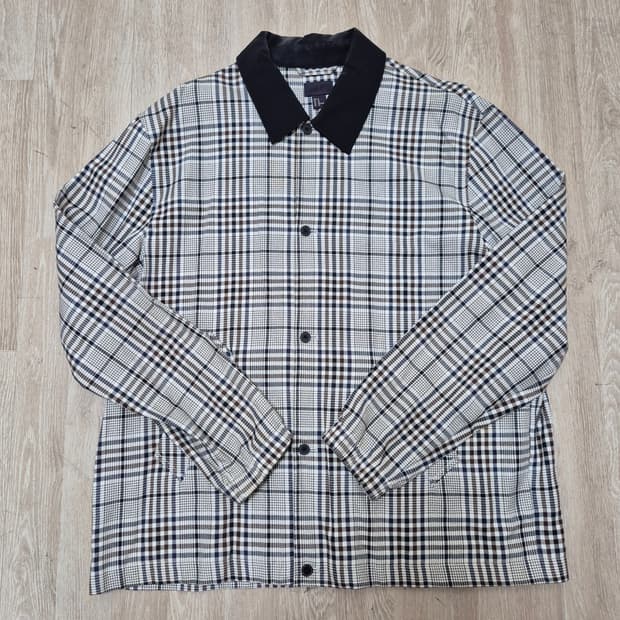 H&M 에이치앤엠 남성 체크자켓