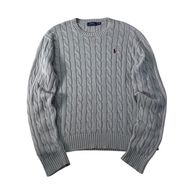 105 폴로랄프로렌 꽈배기 니트