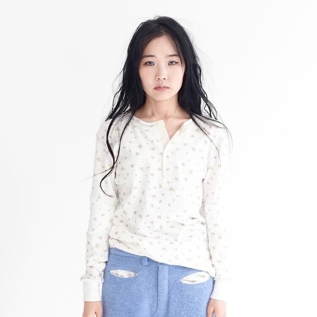 샵페어리 아일렛 패디드 허그 탑 [플라워]