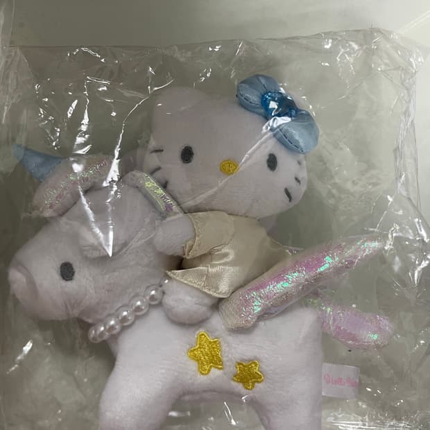 산리오 판타지시리즈 유니콘 페가수스 키티 마스코트 인형