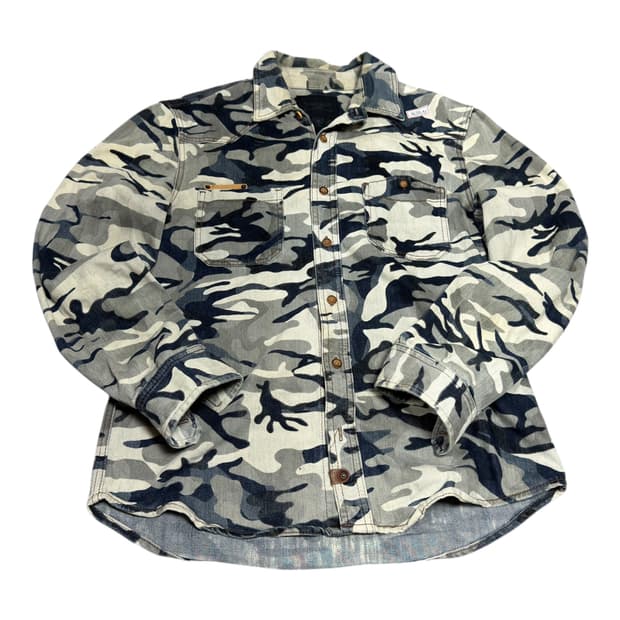 (바배) 버커루 카모 셔츠