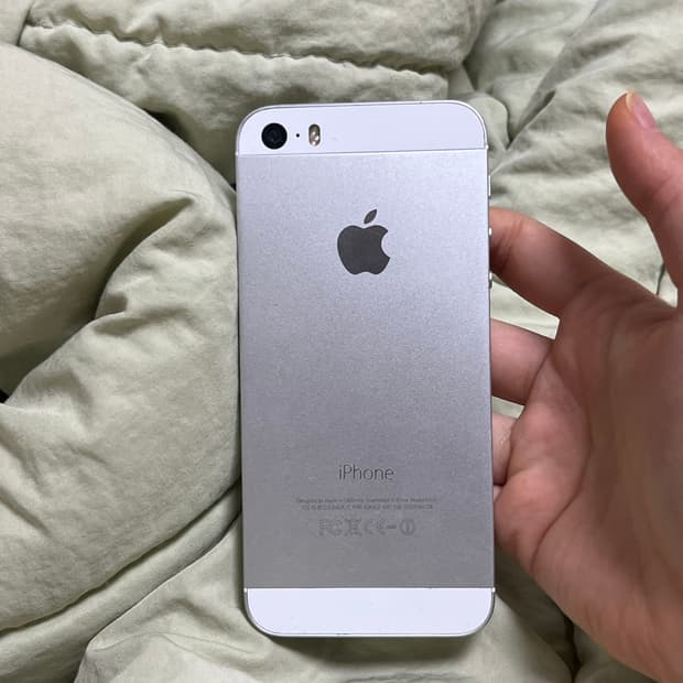 아이폰5s 실버 ⭐️사진용강추⭐️ 
