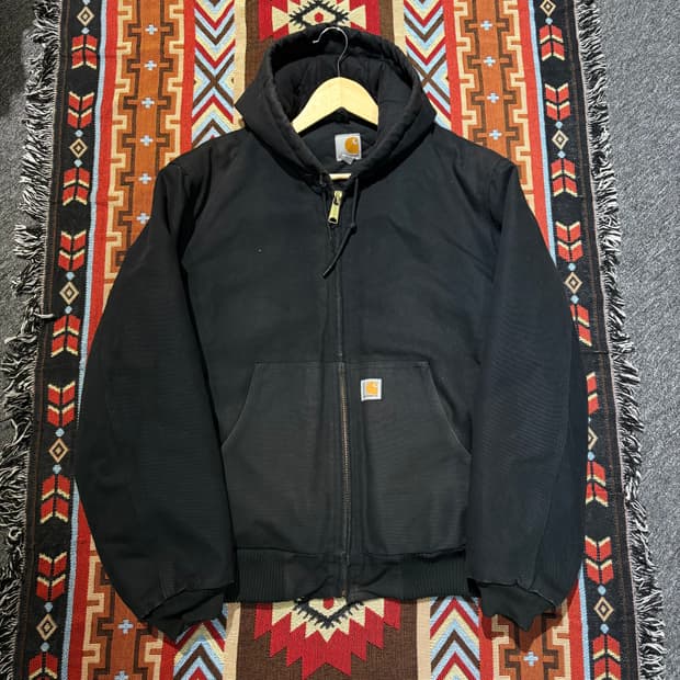 칼하트 J140 덕 엑티브 후드 워크자켓