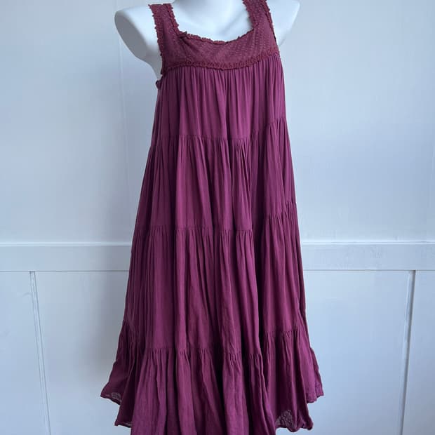 axes femme 딥바이올렛 원피스