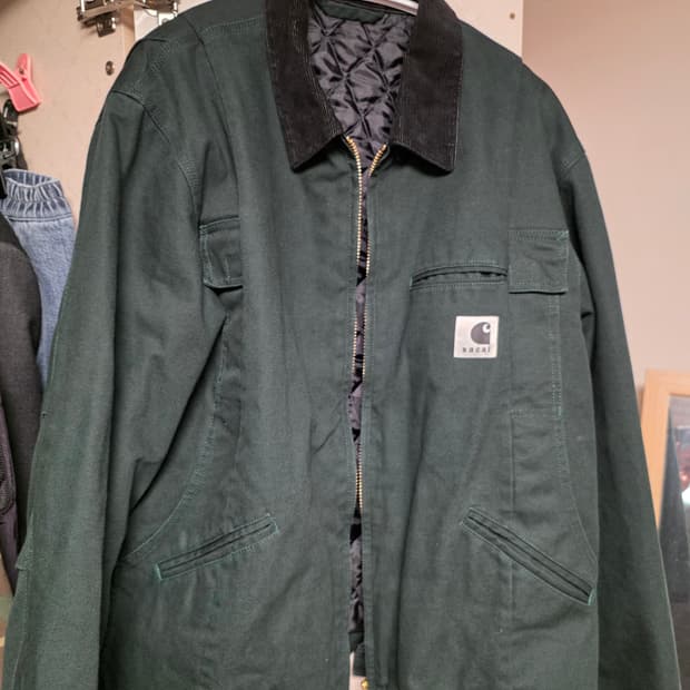 [4]사카이x칼하트 덕자켓 그린