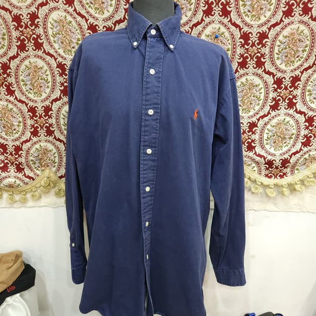  폴로 랄프로렌 네이비 옥스포드 셔츠
​

