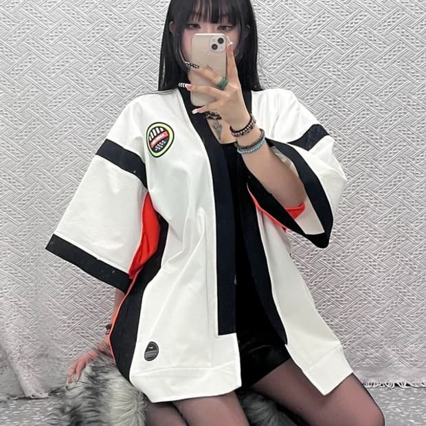 나이키 X 엠부쉬 올드스쿨 희귀 유카타 도복 져지 M C10332