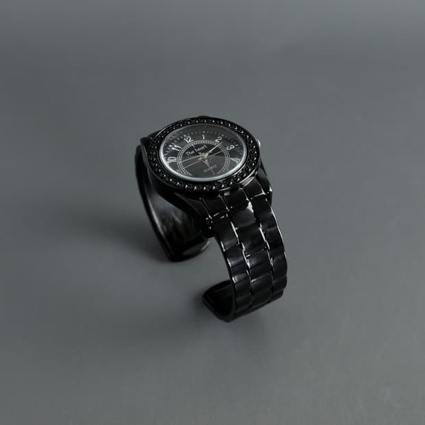 올드올즈 데드스탁 빈티지 THE HEART 미니멀 뱅글 메탈 시계