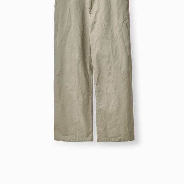 [1] 이얼즈어고 재패니즈 티피코 코튼 팬츠 오이스터