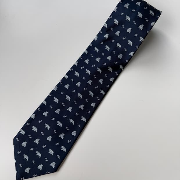 헨리 풀 (HENRY POOLE)실크 넥타이 9cm