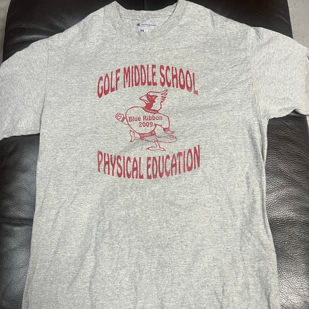 Usa 챔피온 골프중학교 반팔