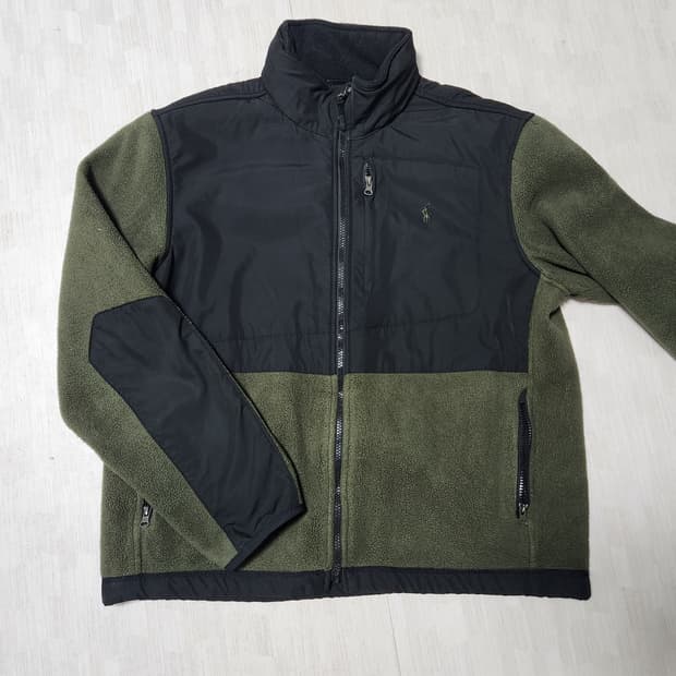 L 폴로 랄프로렌 폴라텍 플리스 자켓 올리브