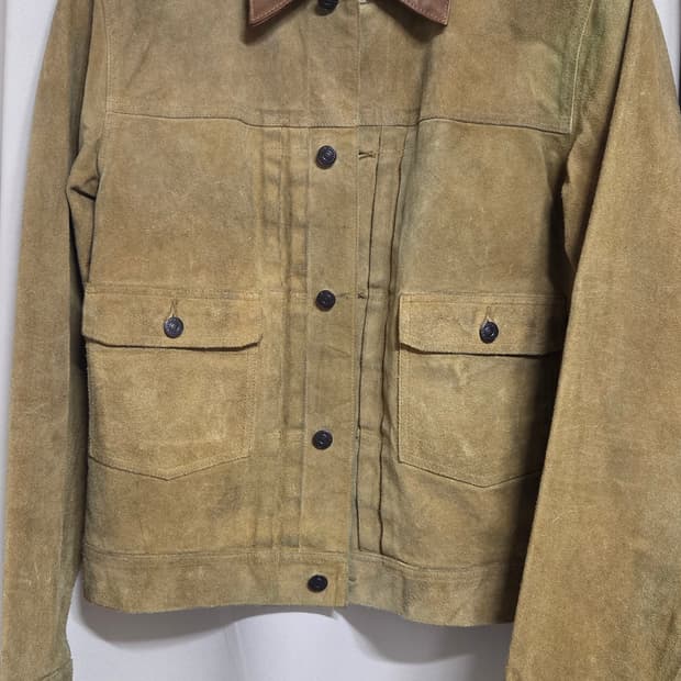 Rrl 스웨이드 트러커