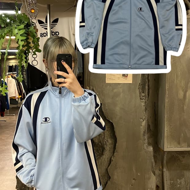 챔피온 져지 블루 M  #csz691