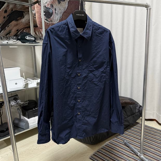 인더로우 네이비 셔츠