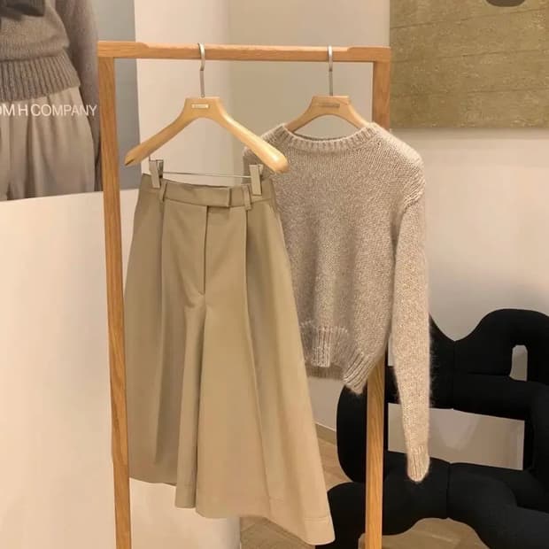 블러썸에이치컴퍼니 블러쉬 모헤어 니트 그레이 s