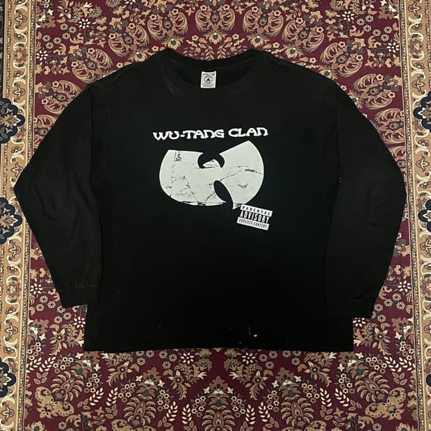 [XL] 2001 Wu Tang 우탱클랜 Iron Flag 롱슬리브