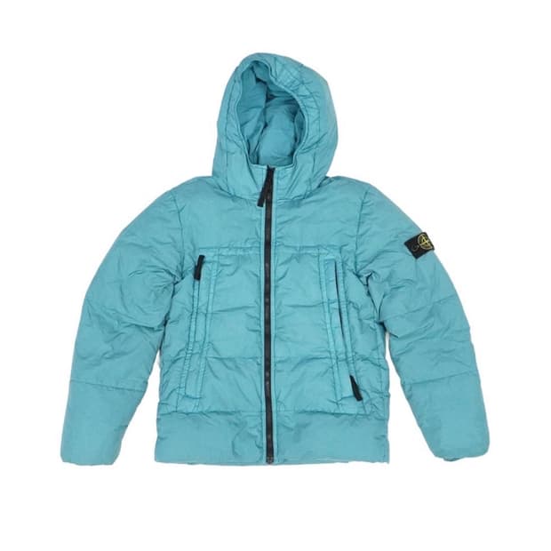 스톤아일랜드 스카이 와팬 패치 다운 점퍼