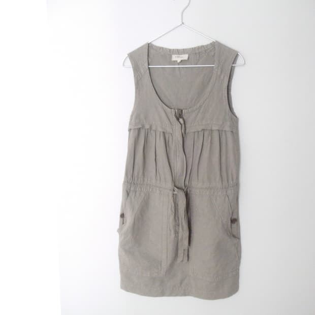 isabel marant khaki zip op