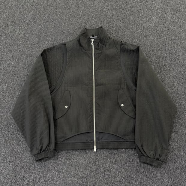 IISE 이세 누비 밴트 자켓 