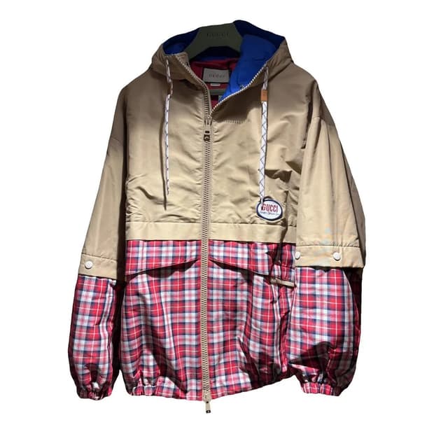 (46) 구찌 러버스 플레저 클럽 타탄캔버스 자켓