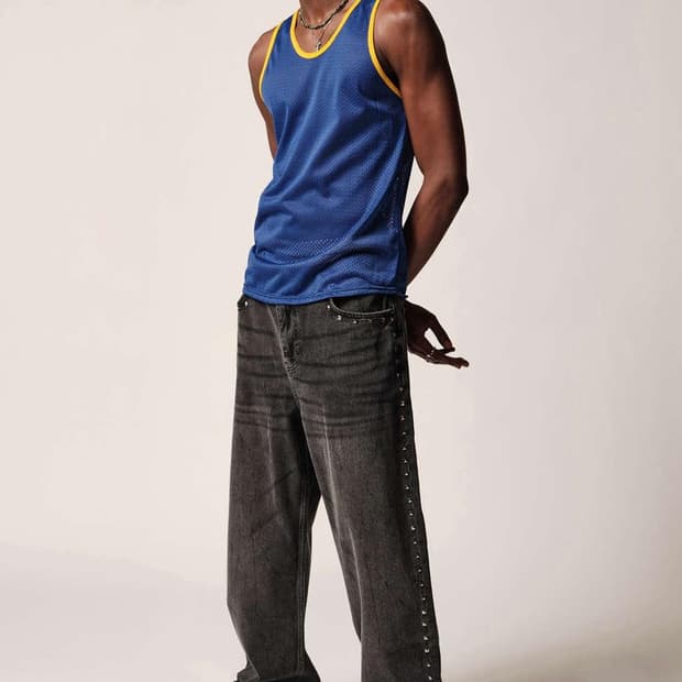 [32] 어반 아웃피터스 스케이트 핏 스터드 데님 진 새상품