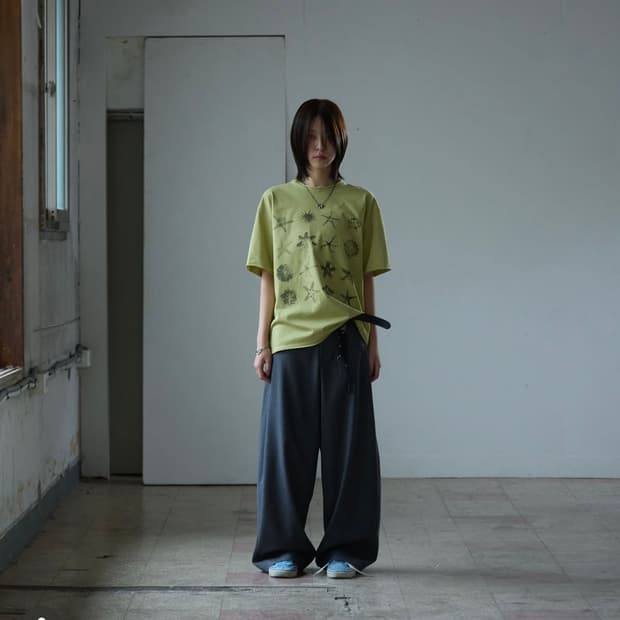 해칭룸 starfish tee yellow