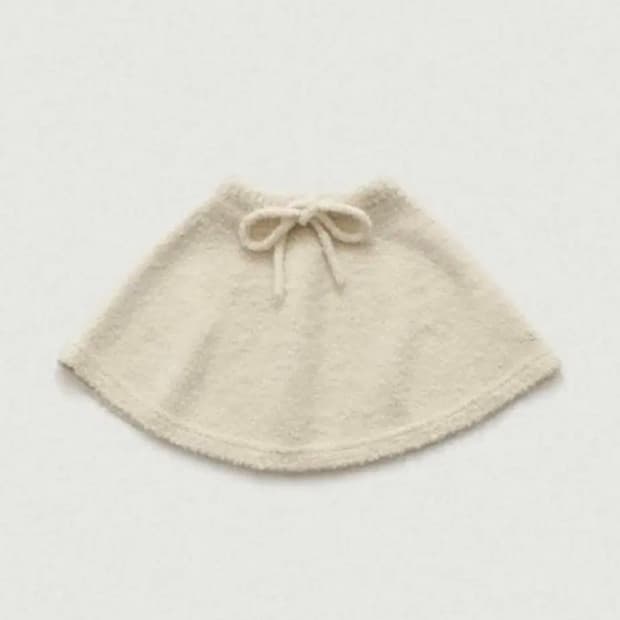 더바넷 부클 니트 스커트