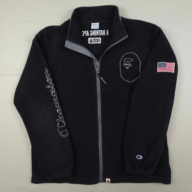 BAPE x Champion fleece