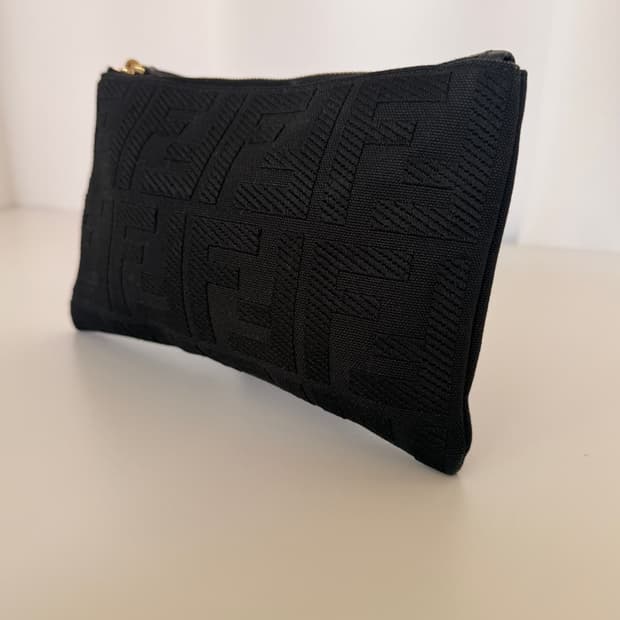 펜디(Fendi) 자카드 파우치 플랫 클러치백 정품