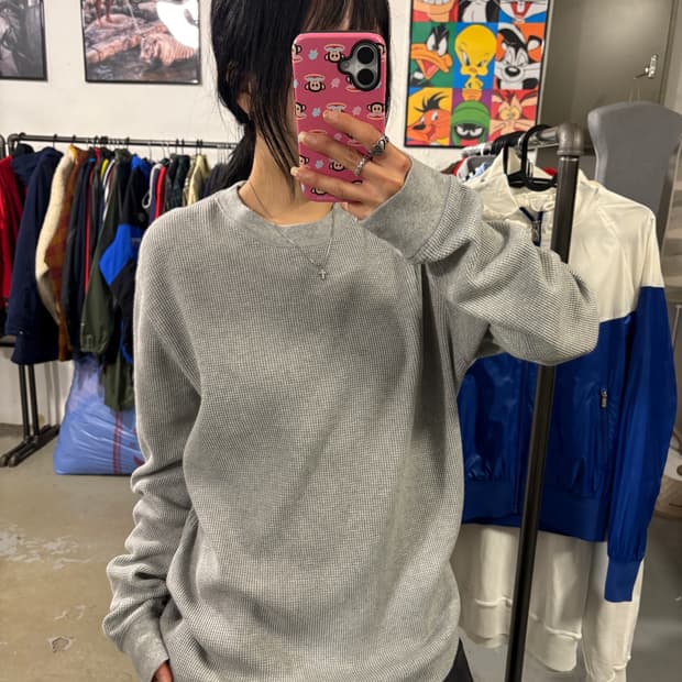 리바이스 골지 롱슬리브