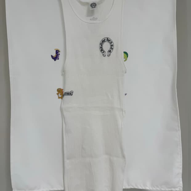 크롬하츠 민소매 슬리브리스 나시