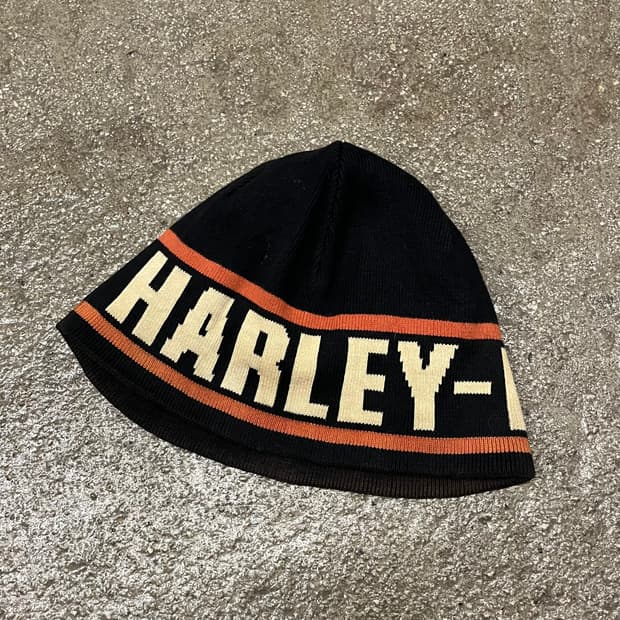 할리데이비슨 리버시블 비니