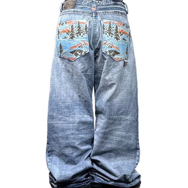 Alkins snow patch denim