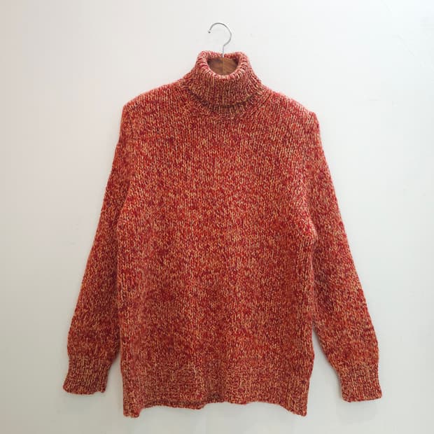 BALLANTYNE 핸드메이드 캐시미어 100 터틀넥 니트